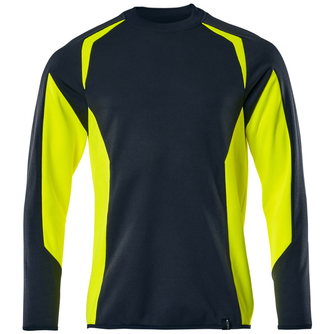 Mascot T-Shirt 22084-781-01017 Gr. 3XL schwarzblau/hi-vis gelb