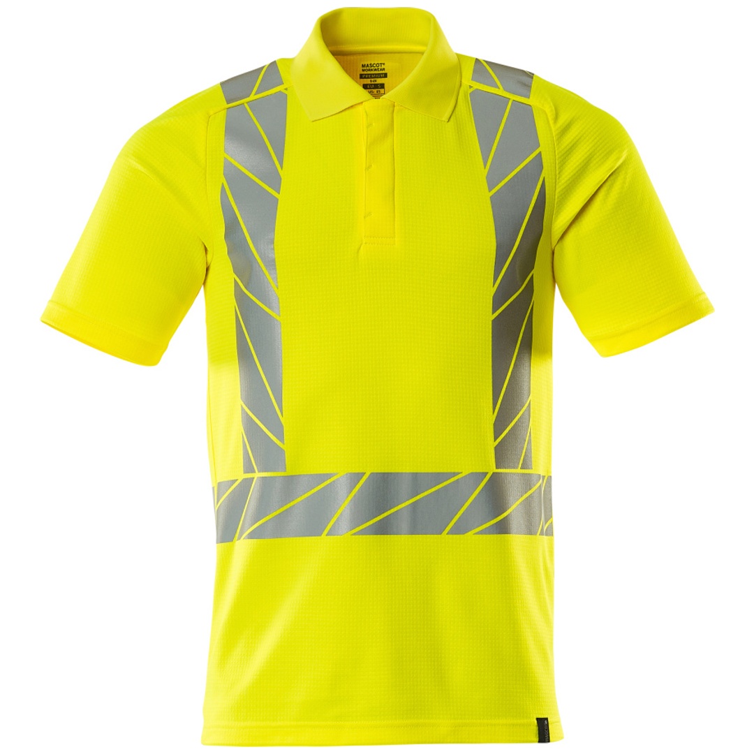 Mascot Polo-Shirt, moderne Passform Polo-shirt Gr. 2XL, hi-vis gelb