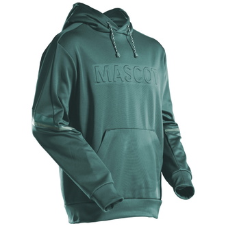 Mascot Fleece Kapuzensweatshirt mit MASCOT-Logo Gr. 4XL, waldgrün