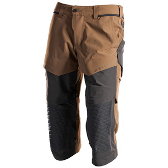 Mascot Dreiviertel-Hose 22249-605-5409 Gr. 46 nussbraun/schwarz