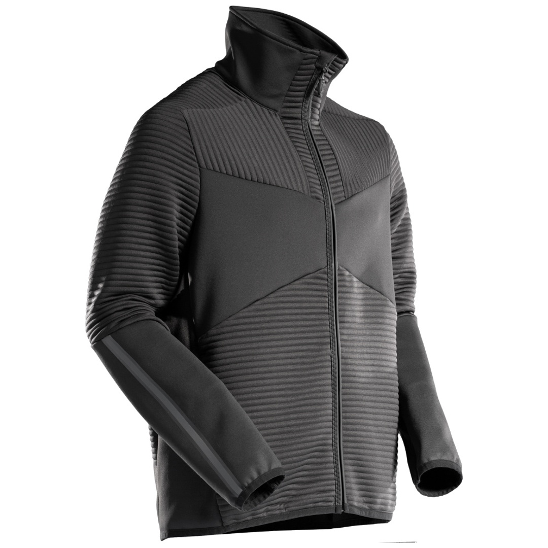 Mascot Fleecepullover mit Reißverschluss 22503 Gr. 2XL, schwarz