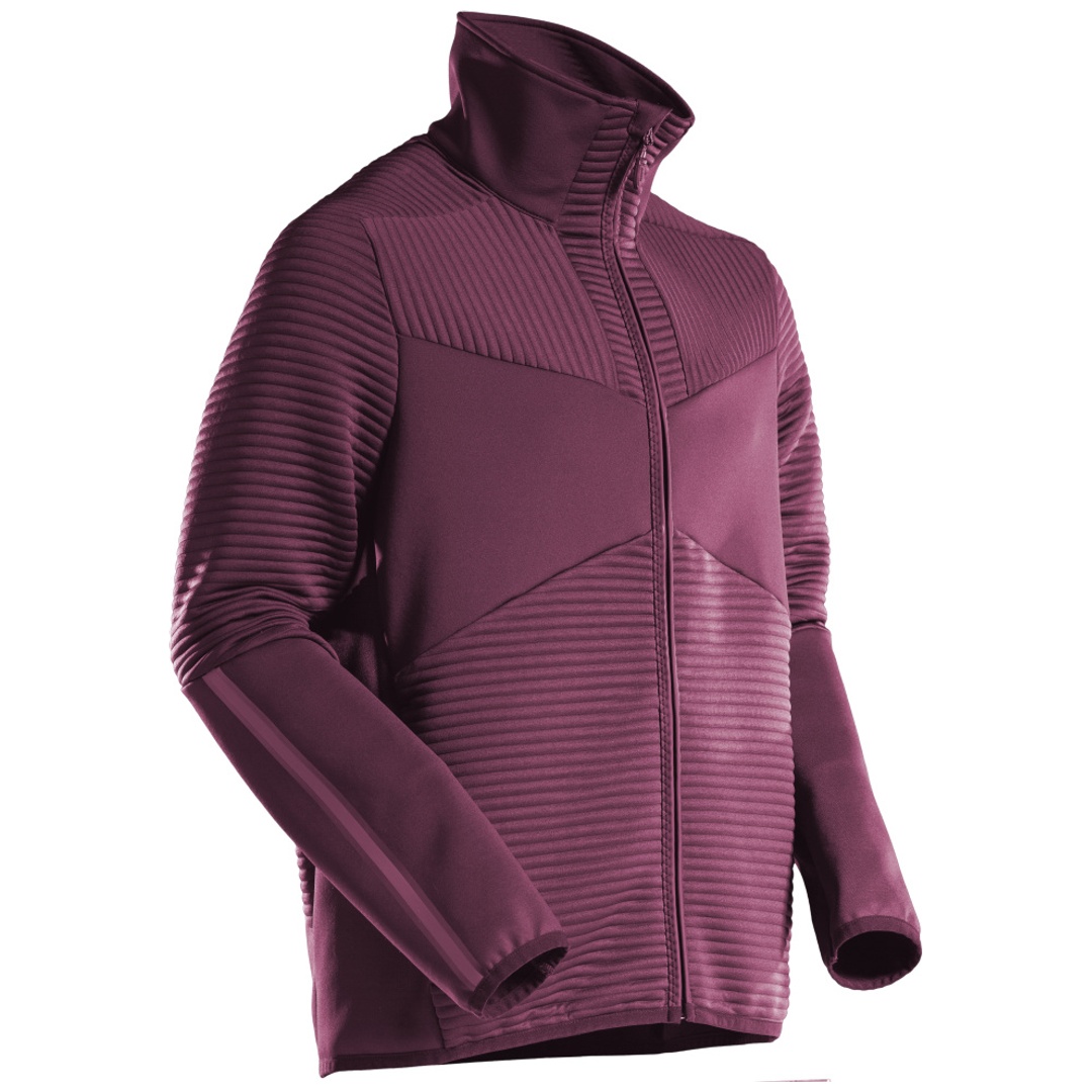 Mascot Fleecepullover mit Reißverschluss 22503 Gr. M, bordeaux