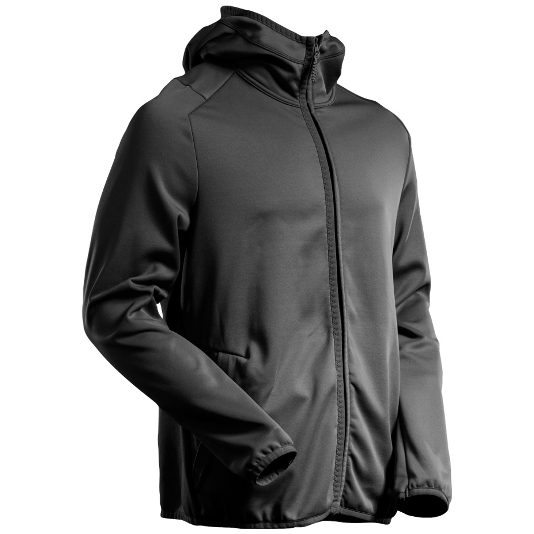 Mascot Fleecepullover, Kapuze, Reißverschluss 22586 Gr. 4XL, schwarz