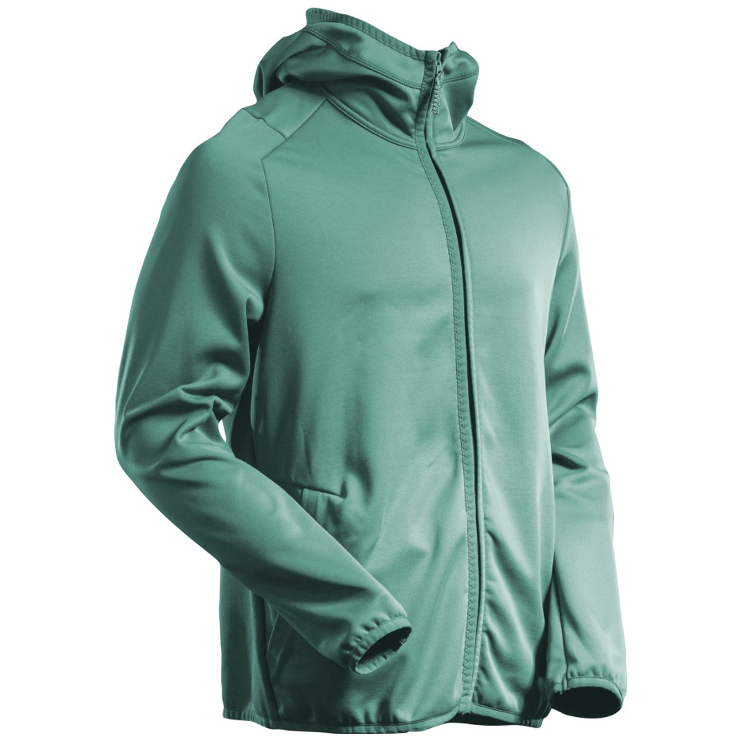 Mascot Fleecepullover, Kapuze, Reißverschluss 22586 Gr. L, helles Waldgrün