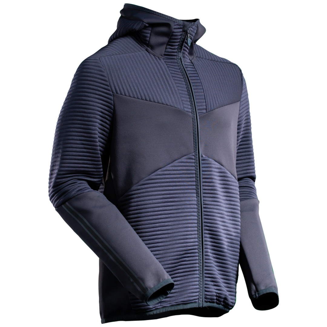 Mascot Fleecepullover, Kapuze, Reißverschluss 22603 Gr. L, schwarzblau