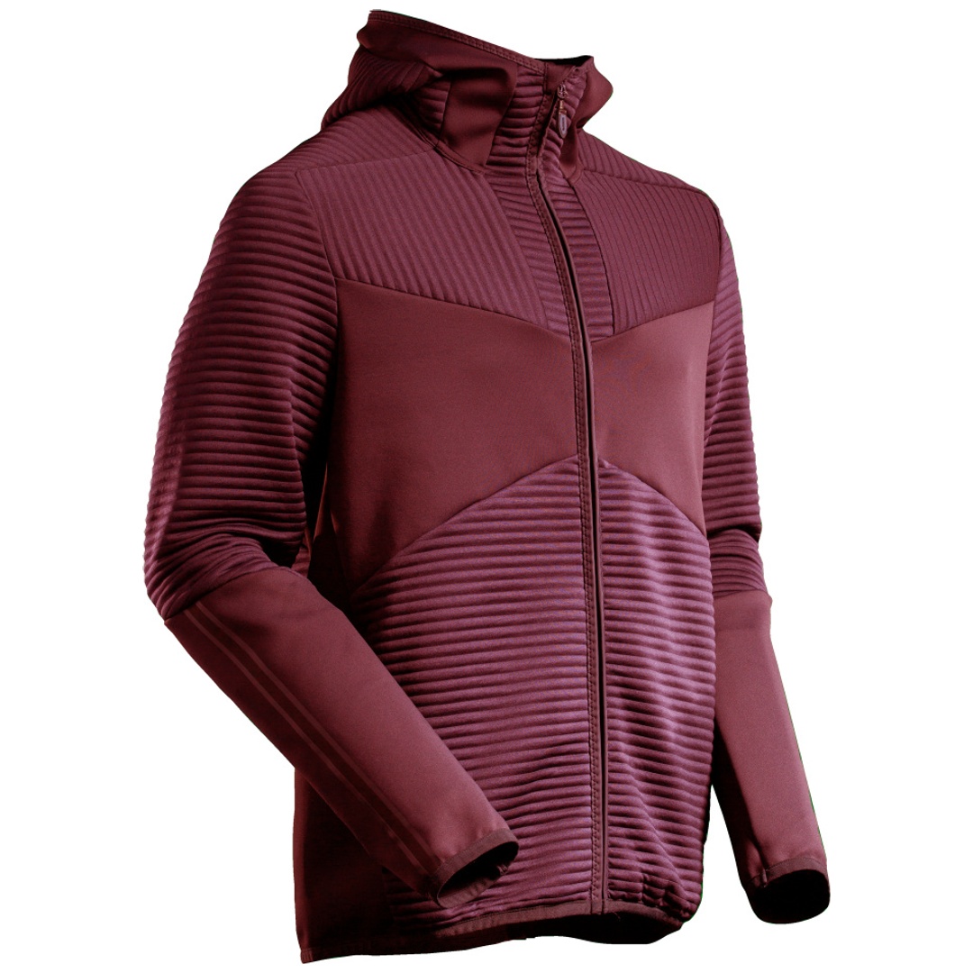 Mascot Fleecepullover, Kapuze, Reißverschluss 22603 Gr. XL, bordeaux