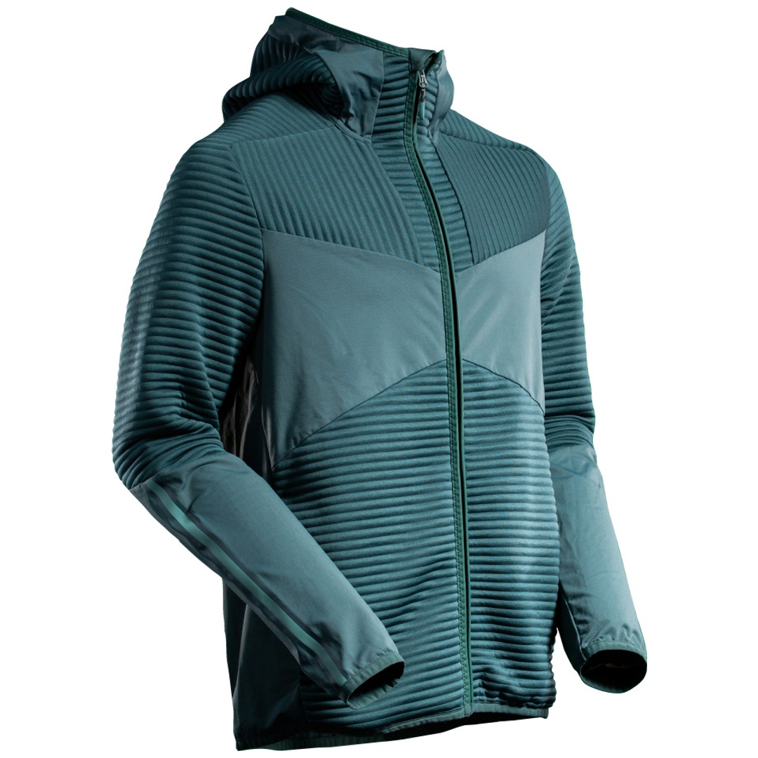 Mascot Fleecepullover, Kapuze, Reißverschluss 22603 Gr. 4XL, waldgrün