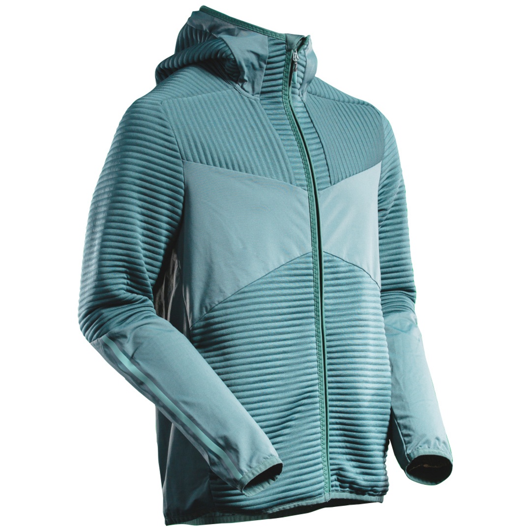 Mascot Fleecepullover, Kapuze, Reißverschluss 22603 Gr. 3XL, helles Waldgrün