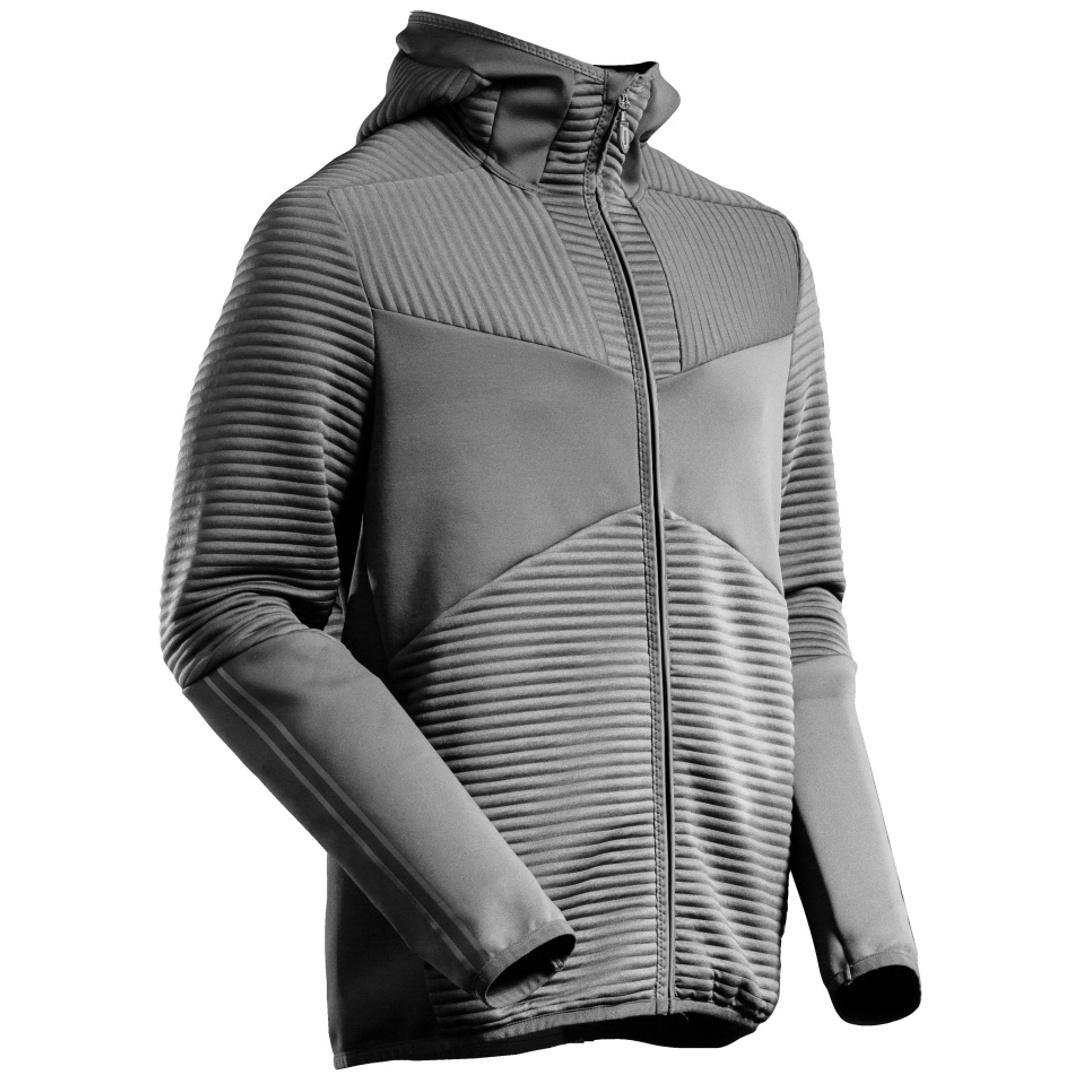 Mascot Fleecepullover, Kapuze, Reißverschluss 22603 Gr. XS, Anthrazitgrau