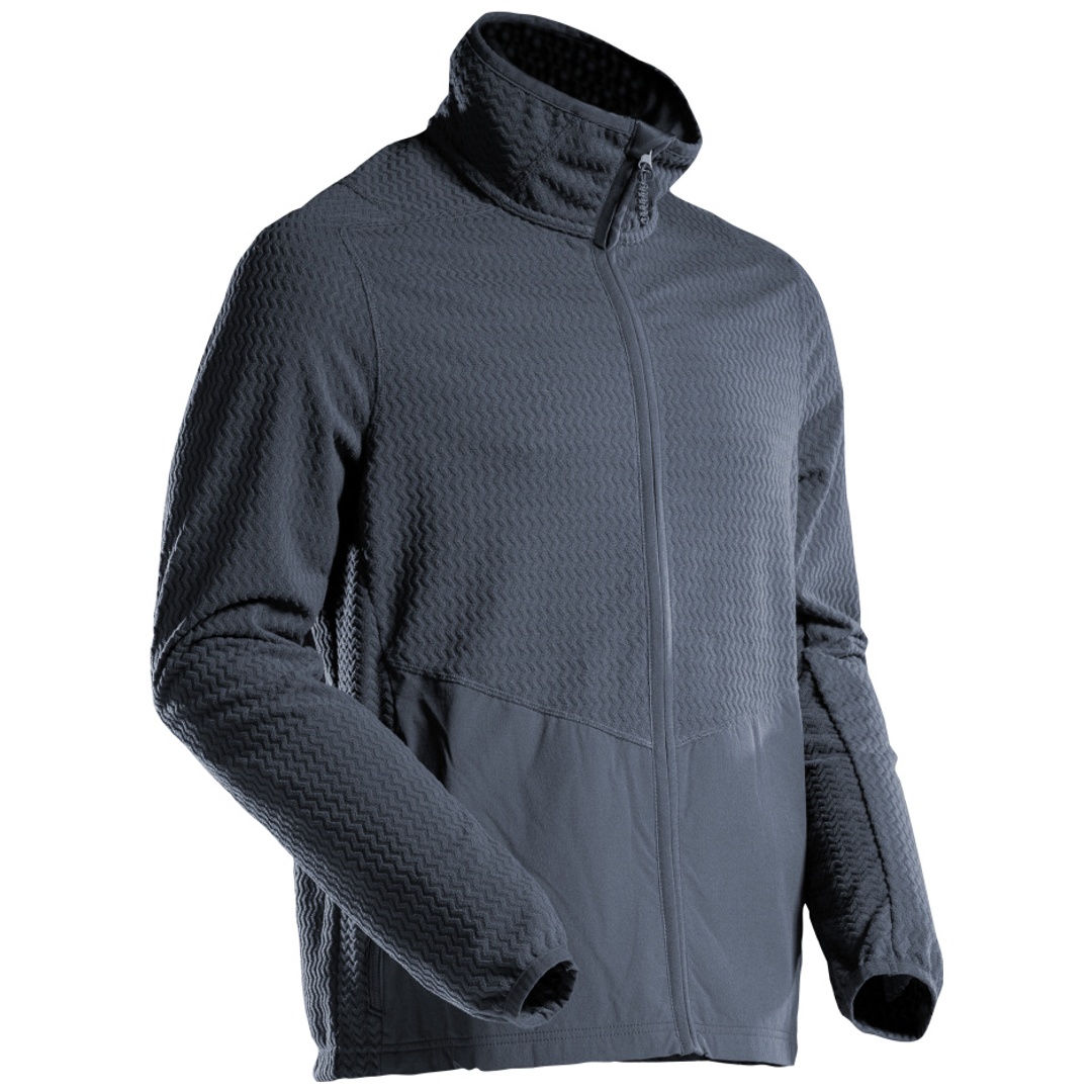 Mascot Microfleece Pullover mit Reißverschluss Microfleecejacke Gr. 3XL, schwarzblau