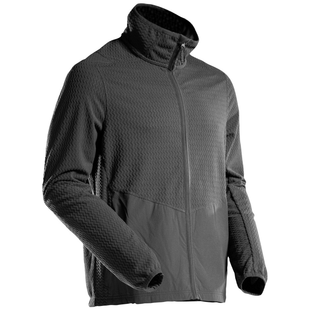 Mascot Microfleece Pullover mit Reißverschluss Microfleecejacke Gr. XS, schwarz