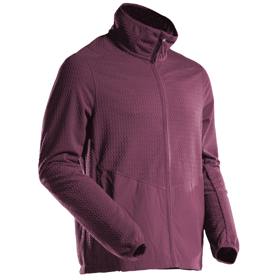 Mascot Microfleece Pullover mit Reißverschluss Microfleecejacke Gr. XL, bordeaux