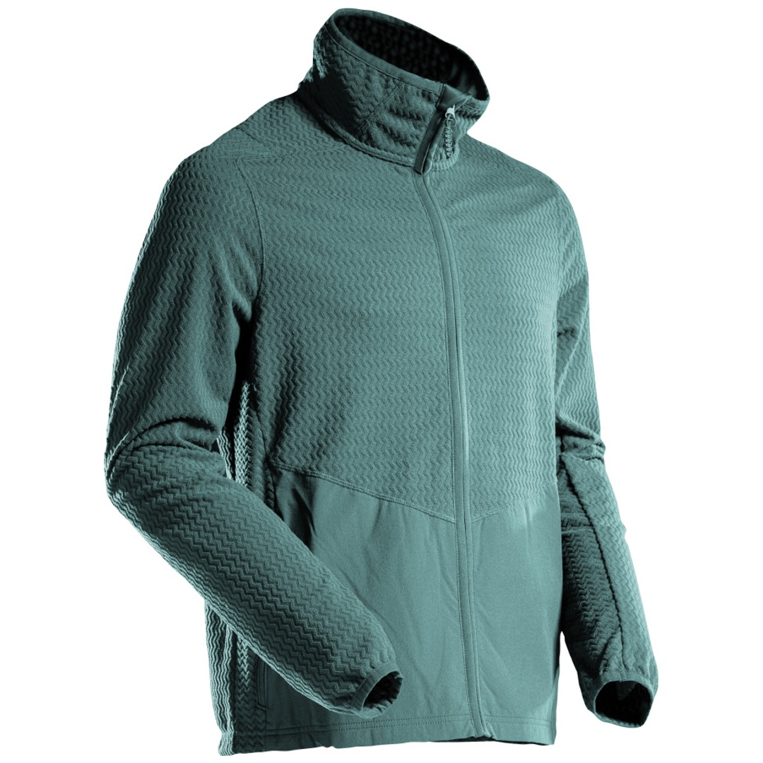 Mascot Microfleece Pullover mit Reißverschluss Microfleecejacke Gr. 2XL, helles Waldgrün