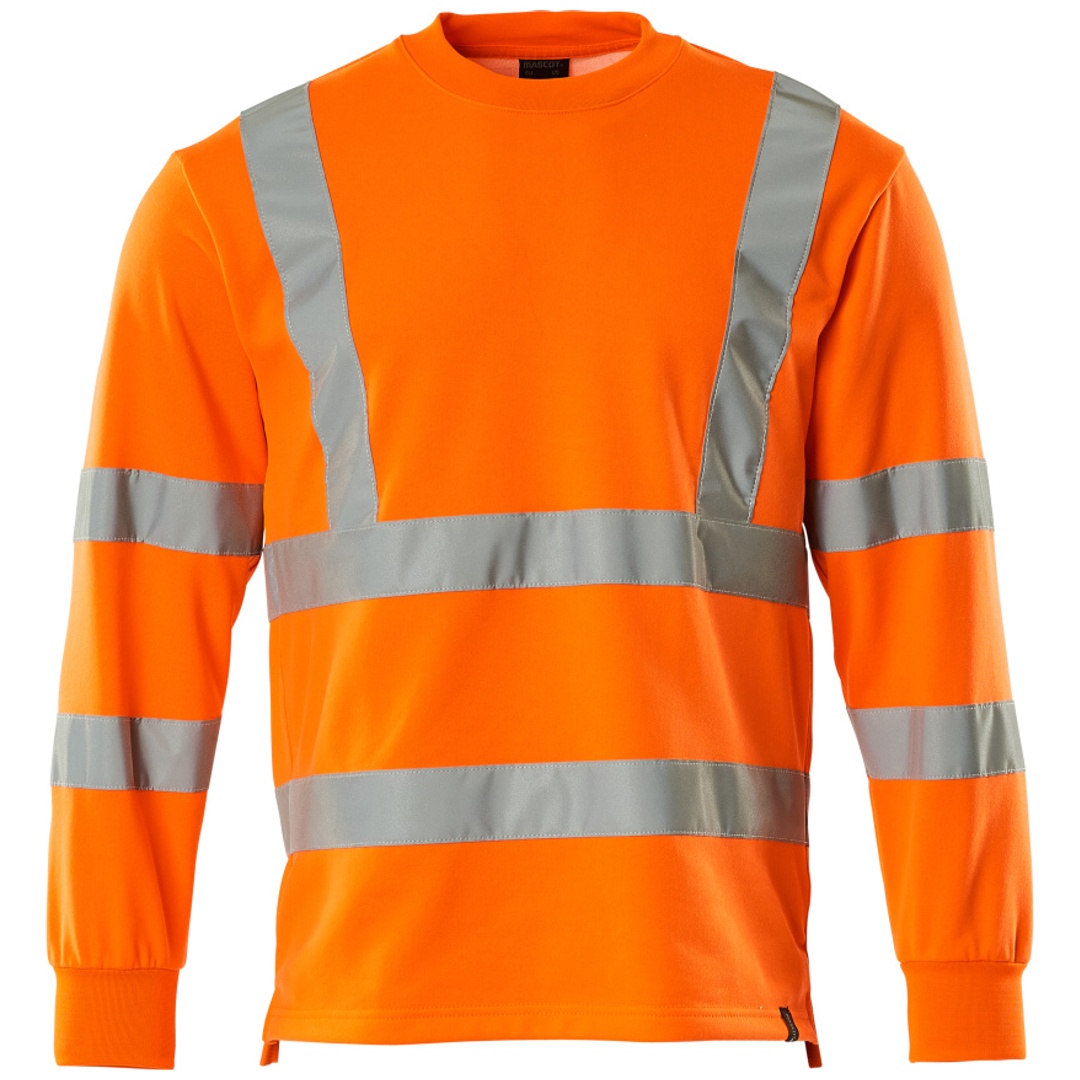 Mascot Warnschutz Sweatshirt MELITA SAFE CLASSIC 50106 Gr. L warnorange