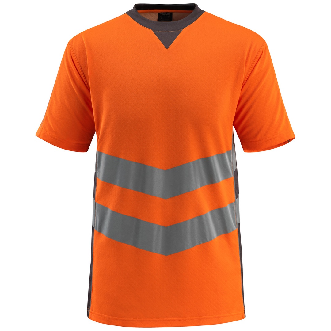 Mascot Warnschutz T-Shirt SANDWELL SAFE SUPREME 50127 Gr. M warnorange/dunkelanthrazit