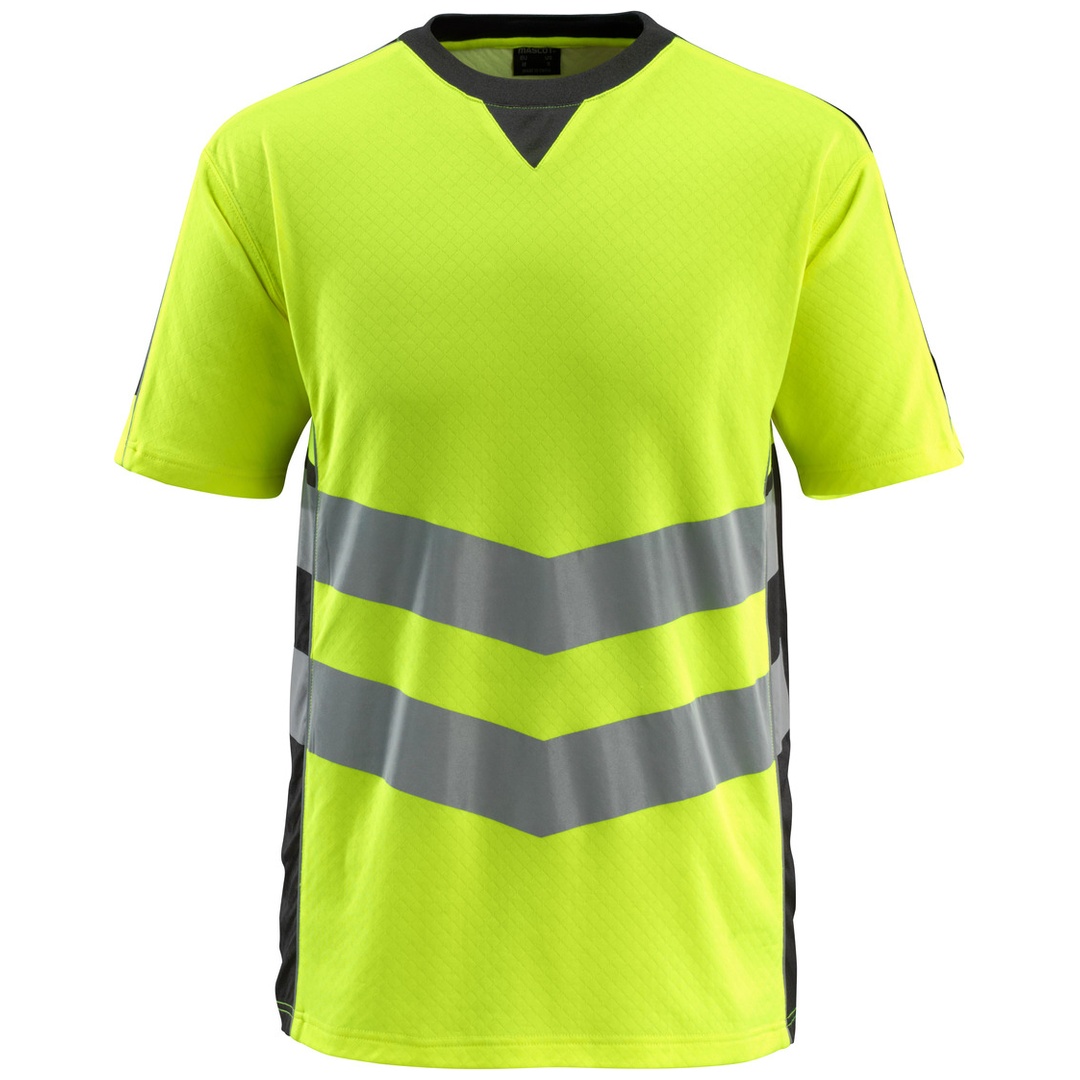 Mascot Warnschutz T-Shirt SANDWELL SAFE SUPREME 50127 Gr. S warngelb/schwarz