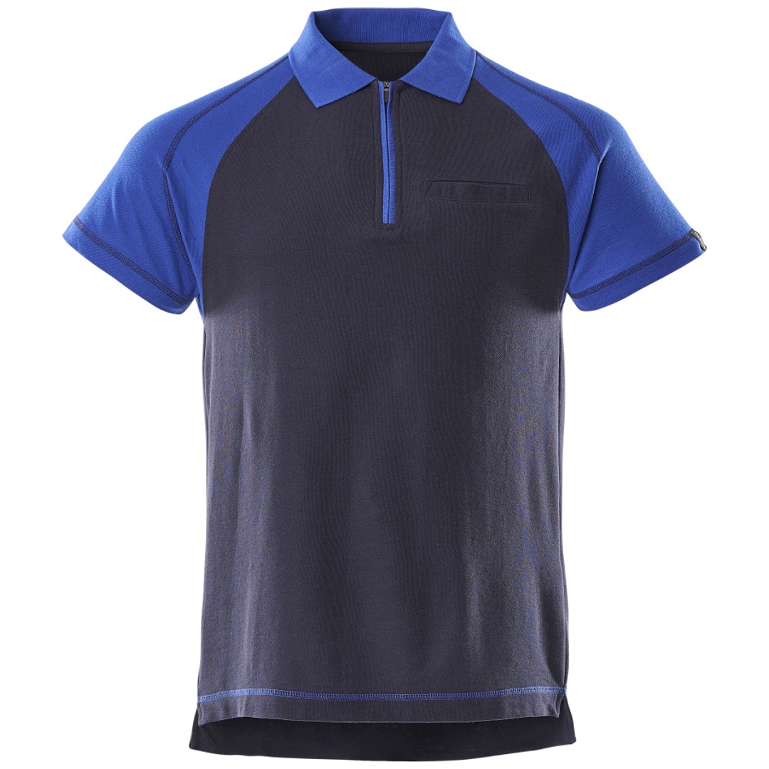 Mascot Polo-Shirt BIANCO mit Brusttasche IMAGE 50302 Gr. L marine/kornblau