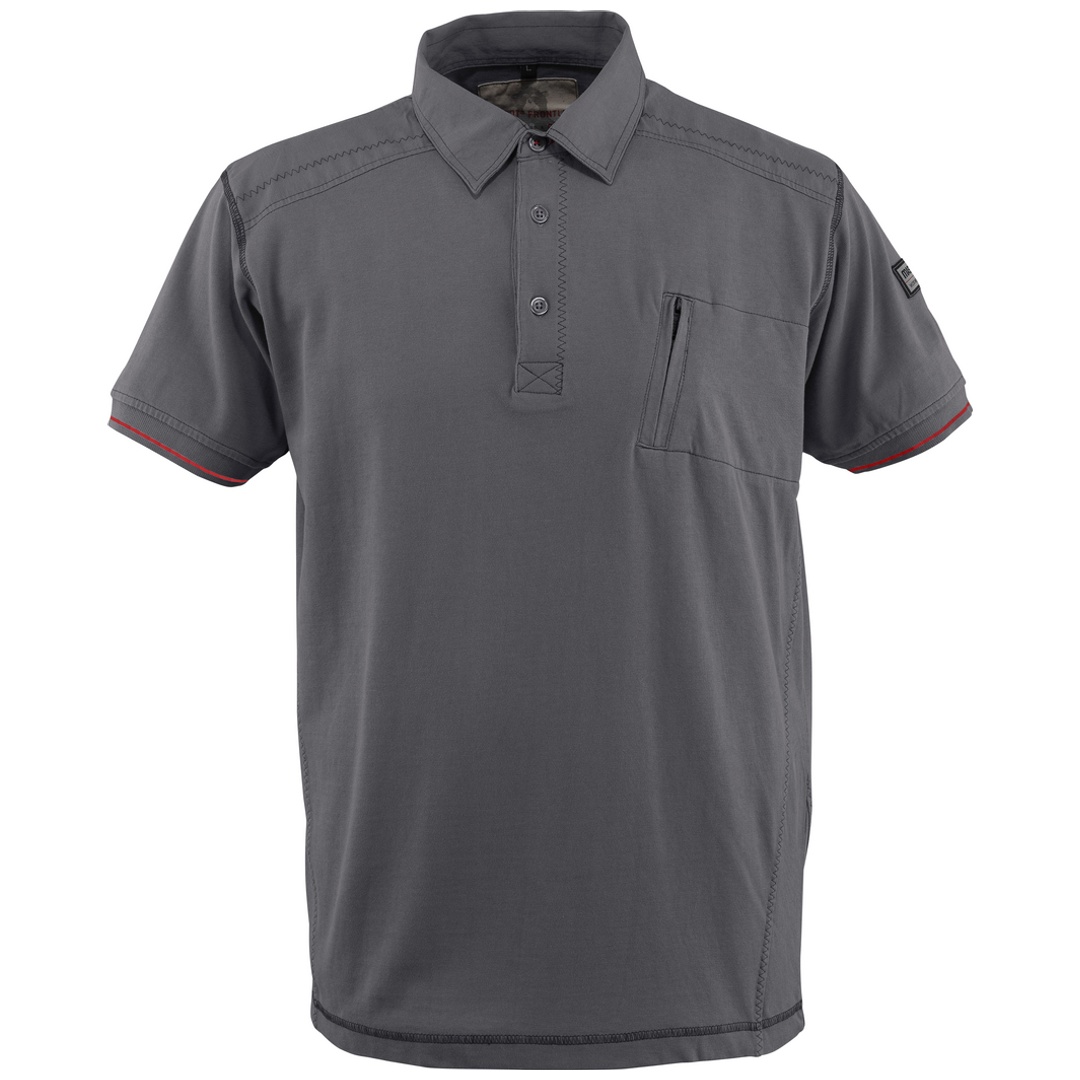 Mascot Polo-Shirt KRETA mit Brusttasche FRONTLINE 50351 Gr. 3XL hellanthrazit