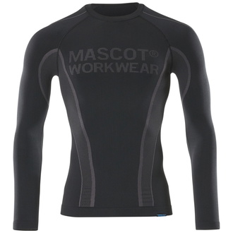 Mascot CROSSOVER Funktionsunterhemd HAMAR Gr. 2XL schwarz