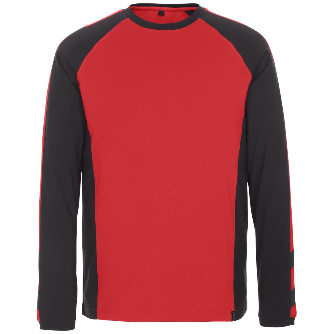 Mascot T-Shirt BIELEFELD UNIQUE langarm 50568 L rot/schwarz