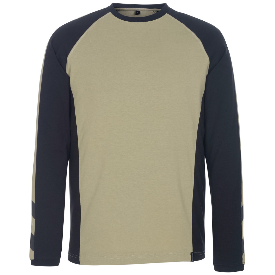 Mascot T-Shirt BIELEFELD UNIQUE langarm 50568 XS hellkhaki/schwarz