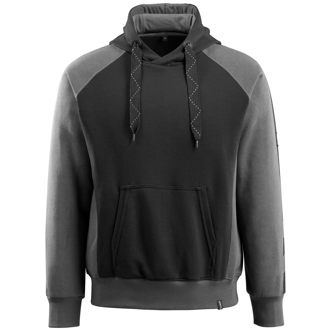 Mascot Kapuzensweatshirt REGENSBURG UNIQUE 50572 Gr. S schwarz/dunkelanthrazit