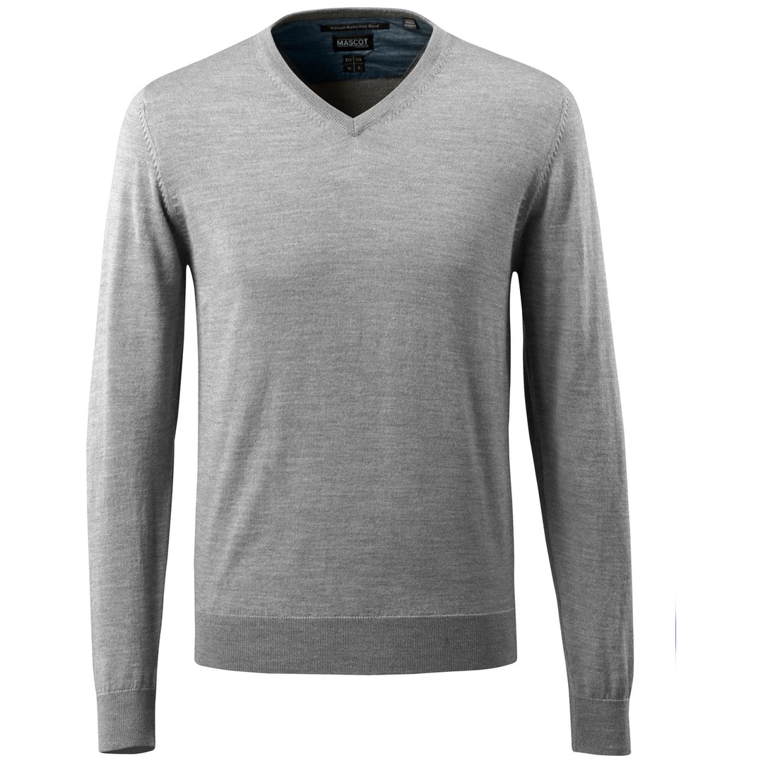 Mascot Strickpullover FRONTLINE, Herren 50635 Gr. 4XL grau-meliert