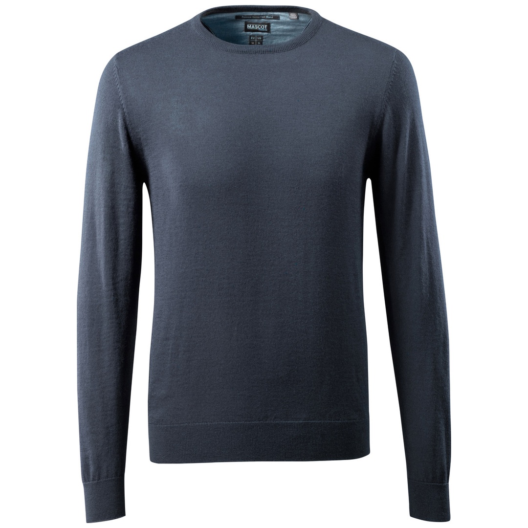 Mascot Strickpullover FRONTLINE runder Halsausschnitt; Herren 50636 Gr. M schwarzblau