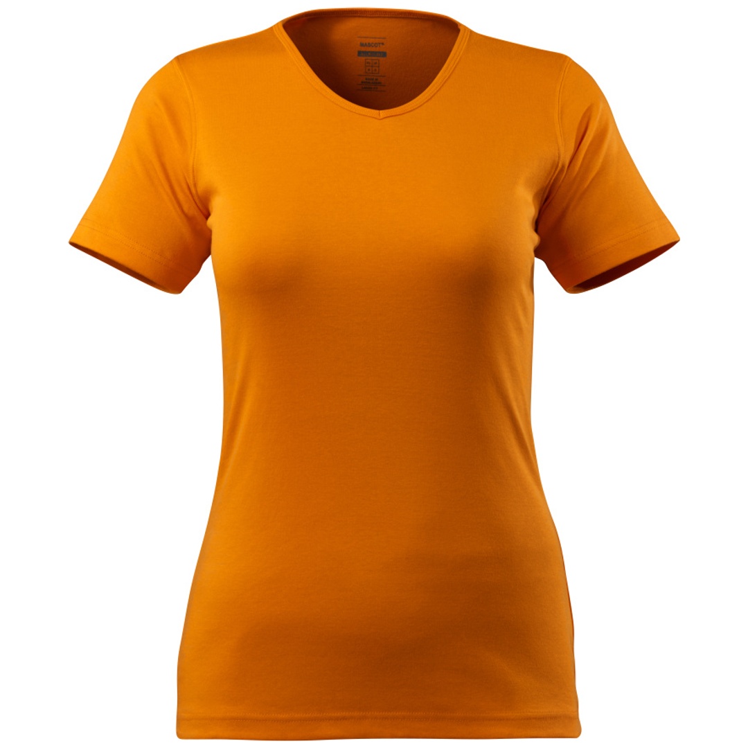Mascot T-Shirt NICE CROSSOVER Damen 51584 Gr. XS hellorange