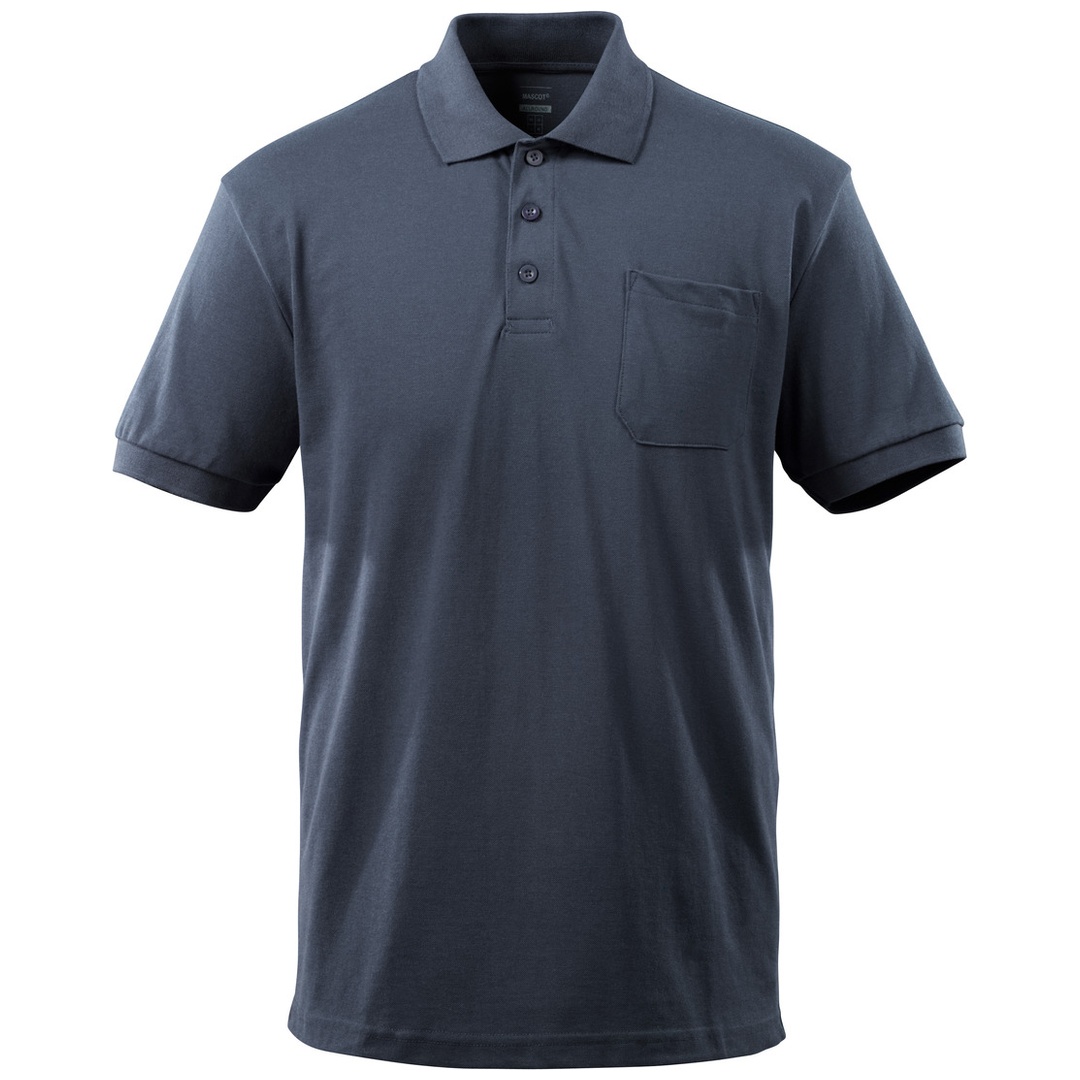 Mascot Polo-Shirt ORGON mit Brusttasche CROSSOVER 51586 Gr. S schwarzblau