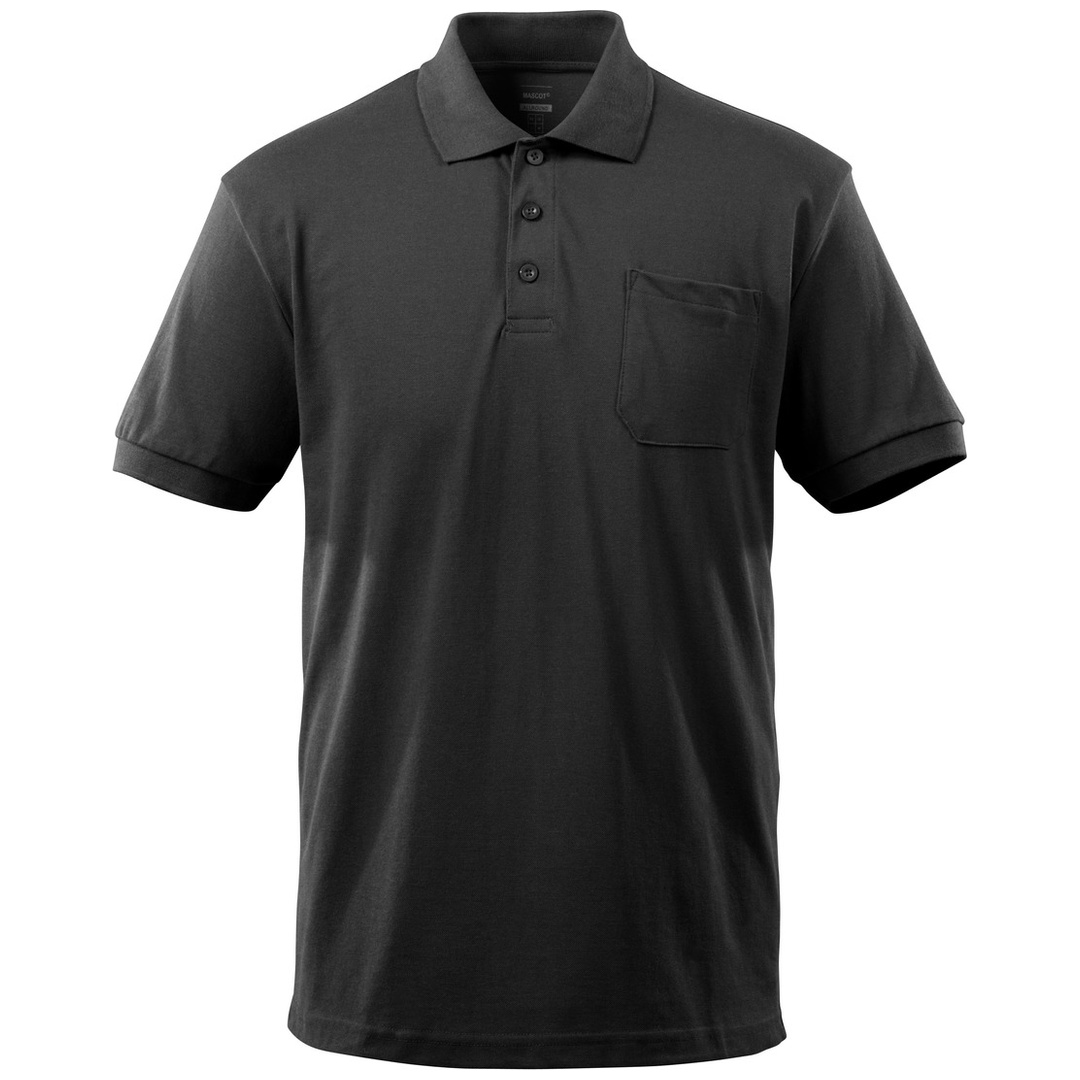 Mascot Polo-Shirt ORGON mit Brusttasche CROSSOVER 51586 Gr. 3XL schwarz