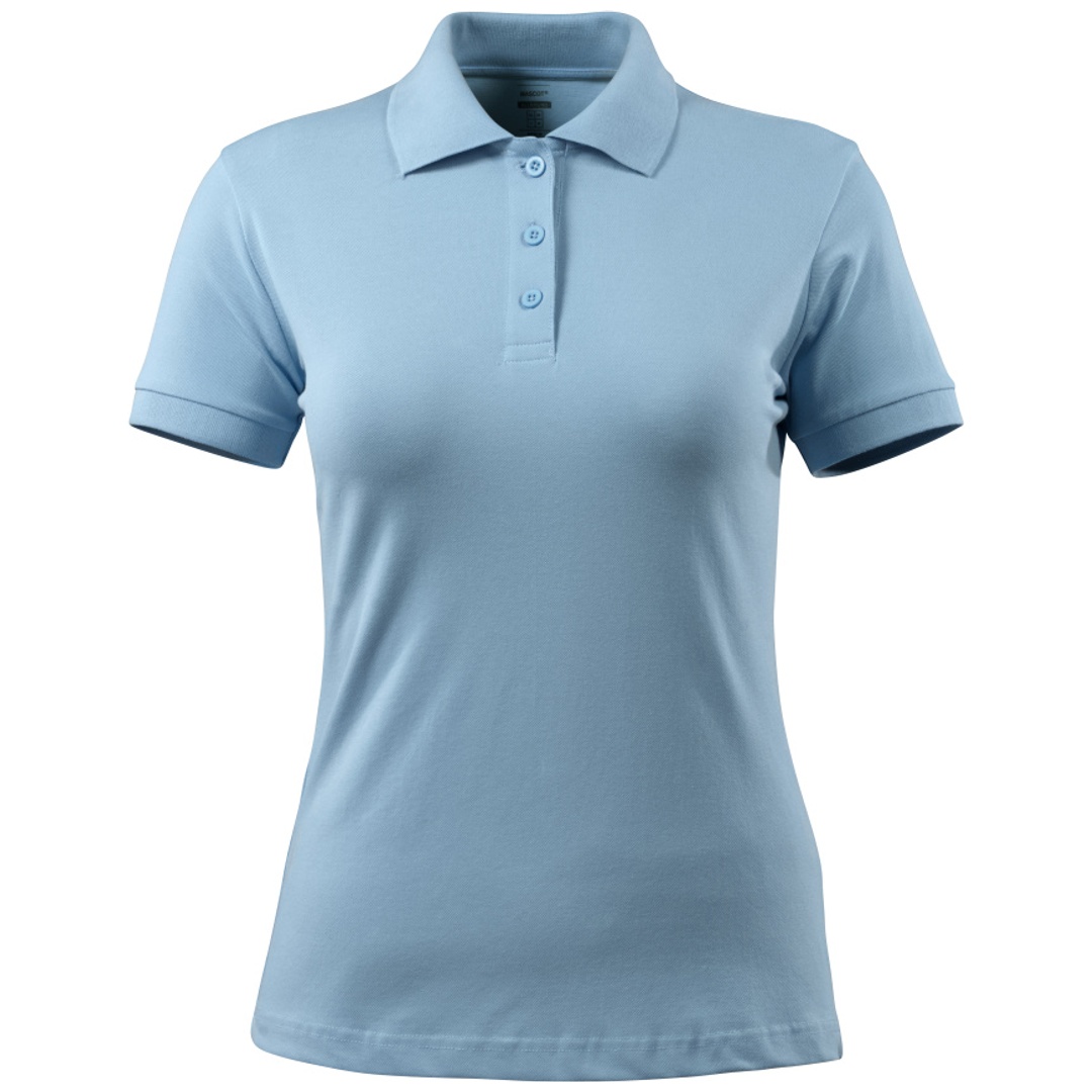 Mascot Polo-Shirt GRASSE CROSSOVER Damen 51588 Gr. XS hellblau