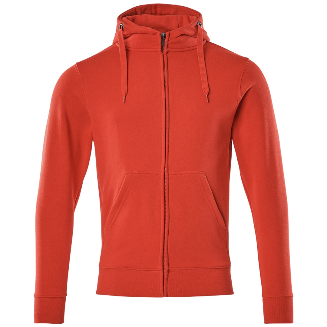 Mascot Kapuzensweatshirt GIMONT CROSSOVER mit Reißverschluss 51590 Gr. L verkehrsrot