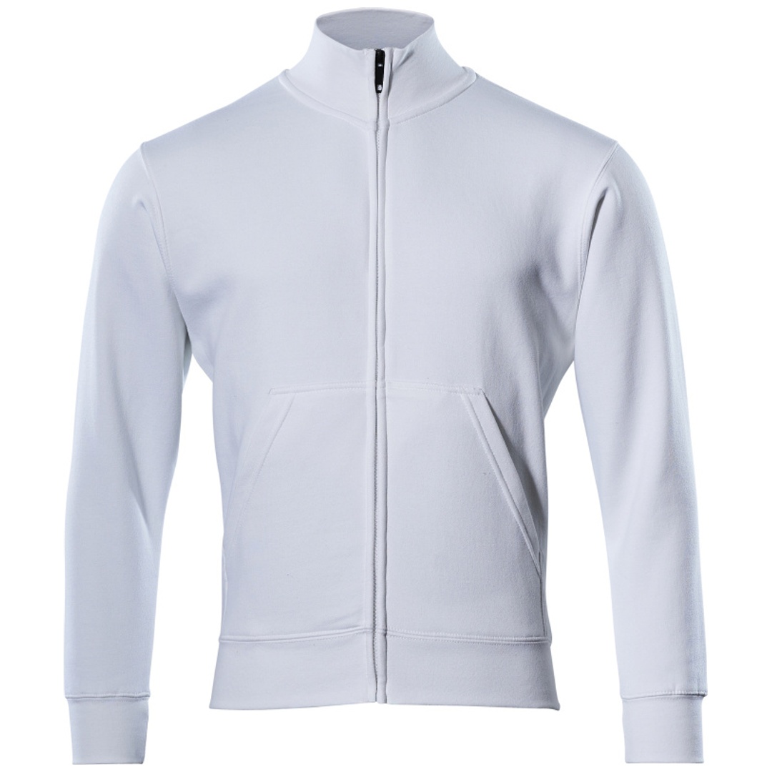 Mascot Sweatshirt LAVIT CROSSOVER mit Reißverschluss, Herren 51591 Gr. XS weiß
