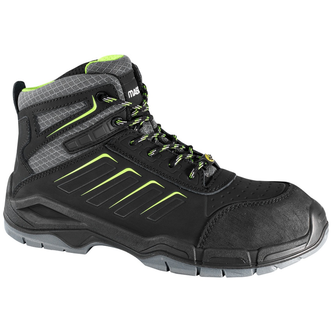 Mascot MASCOT® FOOTWEAR FIT Sicherheitsstiefel Bimberi Peak S3 ESD SRC DGUV Gr.41 schwarz