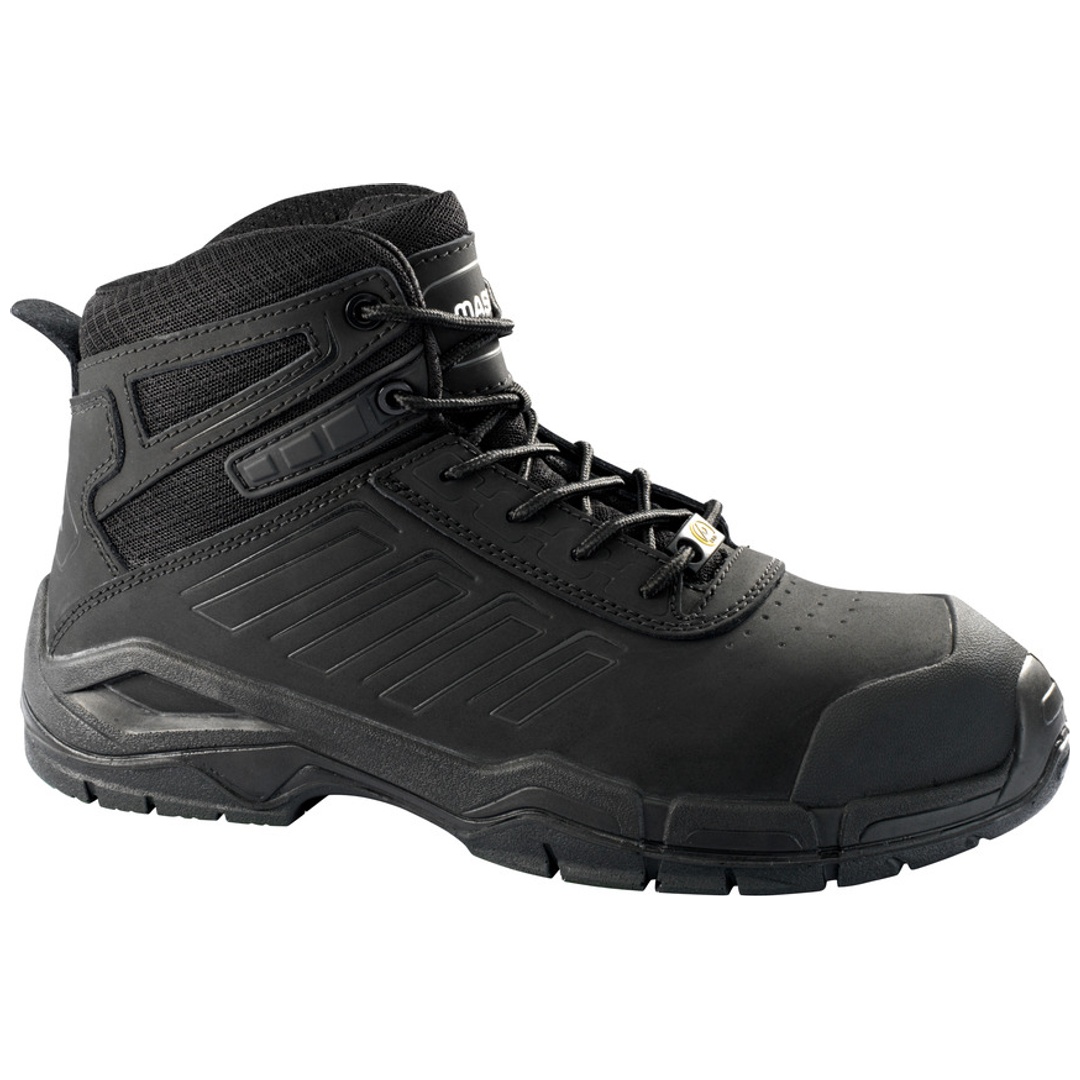 Mascot Sicherheitsstiefel Trivor F0114 S3 ESD DGUV W11 Gr. 41 schwarz