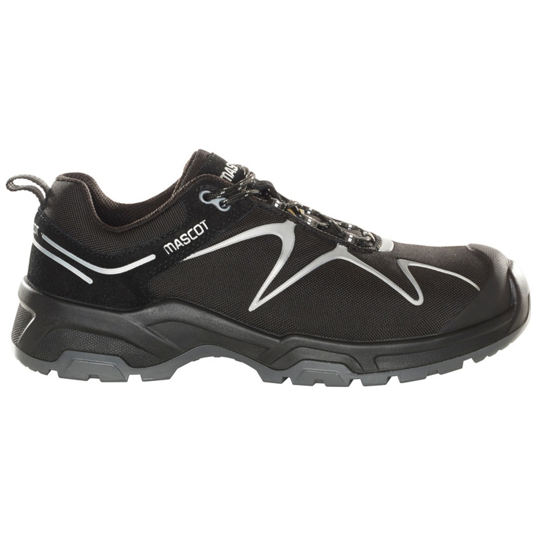 Mascot FOOTWEAR FLEX Sicherheitshalbschuh F0121 S3 ESD DGUV W10 Gr. 44 schwarz/silber