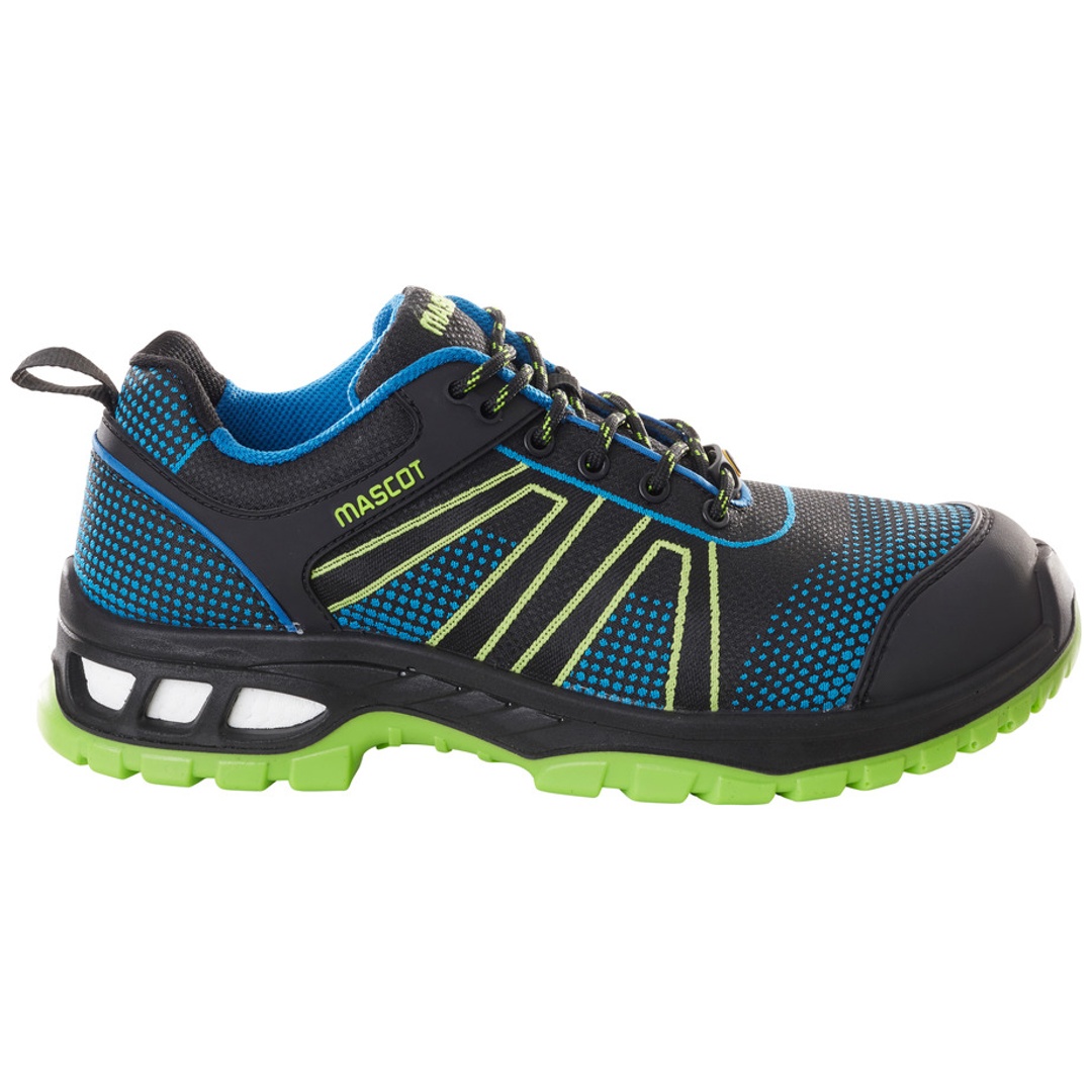 Mascot MASCOT® FOOTWEAR ENERGY Sicherheitshalbschuh S1P ESD SRC DGUV Gr.39 schwarzblau/limonengrün