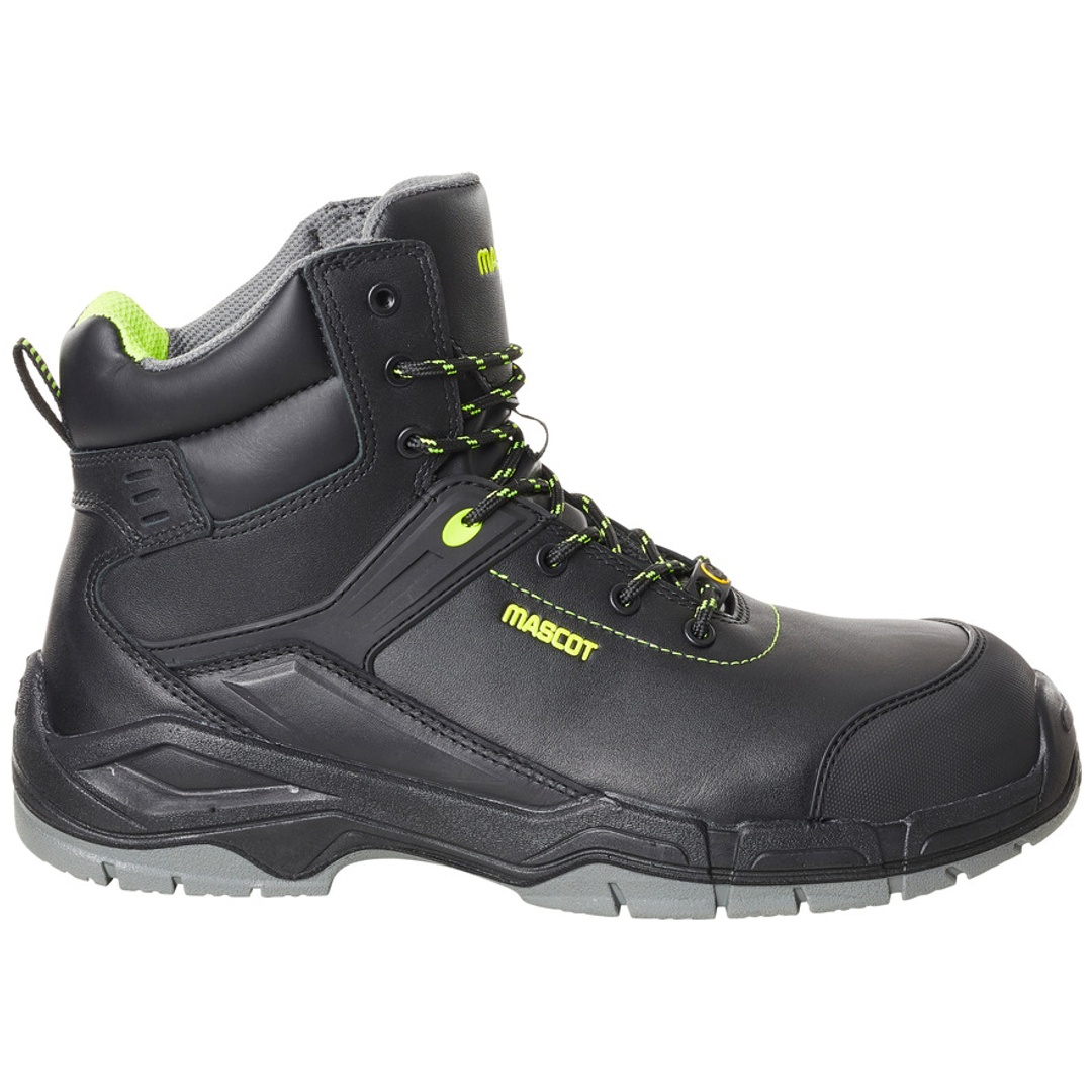 Mascot FOOTWEAR FIT Sicherheitsstiefel F0144-902 S3 ESD SRC DGUV Gr.46 schwarz