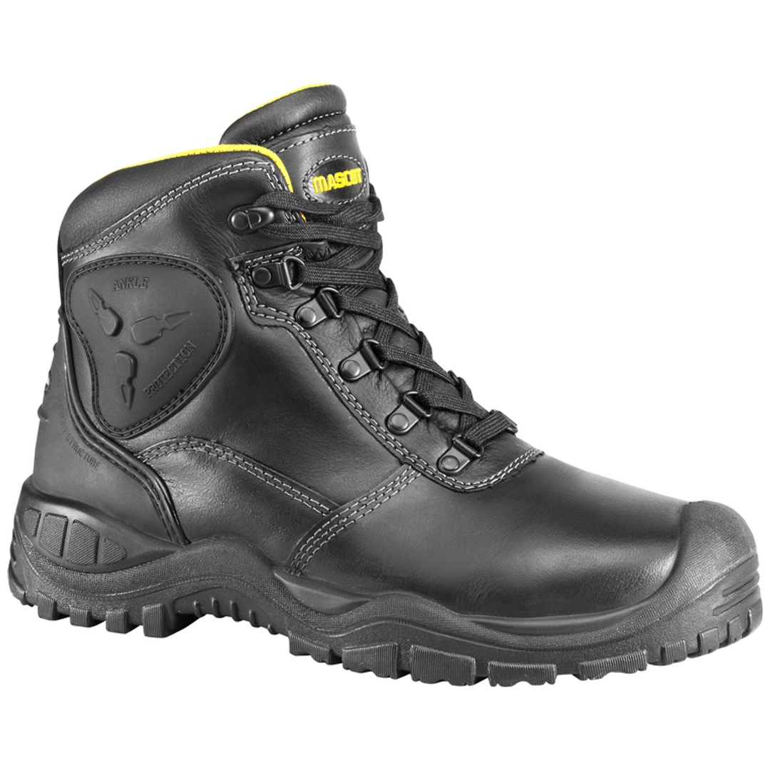 Mascot Sicherheitsstiefel Batura Plus F0165 S3 DGUV W11 Gr. 47 schwarz/gelb