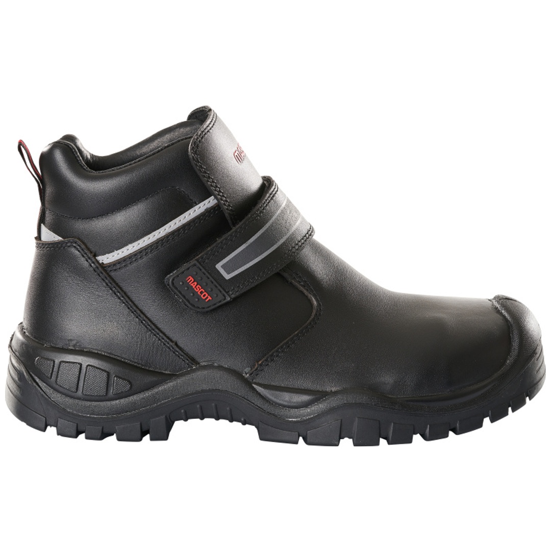 Mascot Sicherheitsstiefel S3 mit Klettverschlus Sicherheitsstiefel S3 Sicherheitsschuhe Gr. 1139, schwarz