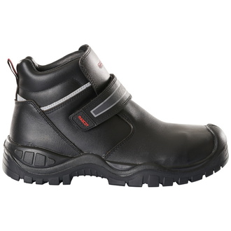 Mascot Sicherheitsstiefel S3 mit Klettverschlus Sicherheitsstiefel S3 Sicherheitsschuhe Gr. 1141, schwarz