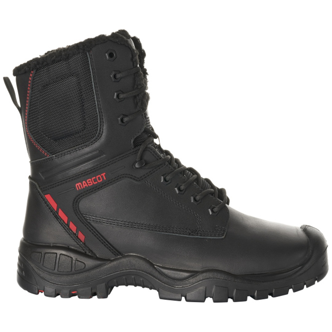 Mascot Sicherheitsstiefel S3 mit Schnürsenkel Sicherheitsstiefel S3 Sicherheitsschuhe Gr. 42, schwarz