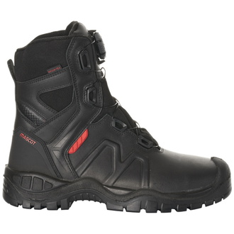 Mascot Sicherheitsstiefel S3 mit BOA® Fit Syste Sicherheitsstiefel S3 Sicherheitsschuhe Gr. 48, schwarz