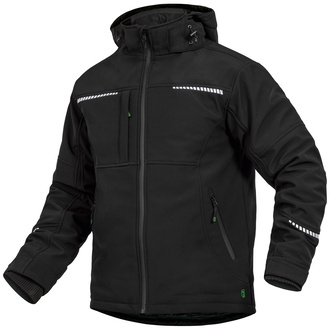 Leibwächter Winter-Softshell CAI054XL Gr. 4XL schwarz