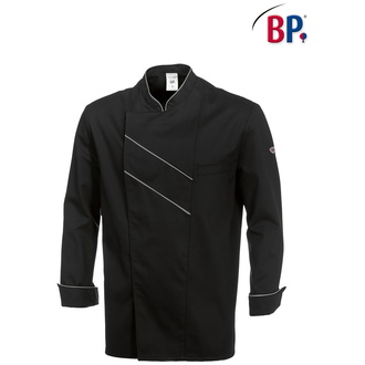 BP Herren Kochjacke 1538-400 Gr. 44 schwarz/grau