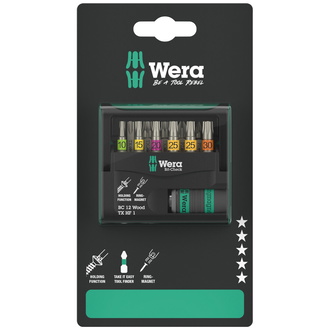 Wera Bit-Check 12 Wood TX HF 1 SB, 12-teilig