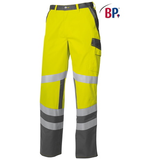 BP Warnschutzhose 2110-845 Gr. 48n warngelb/dunkelgrau