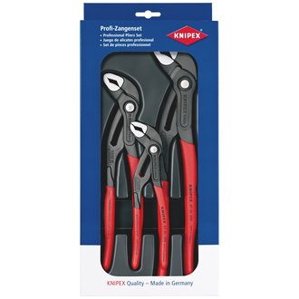 Knipex Cobra-Paket 1 x 87 01 150, 1 x 87 01 250, 1 x 87 01 300 (SB-Karte/Blister)