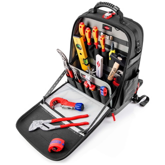 Knipex Werkzeugrucksack Modular X18 Sanitär 17-tlg., 530 mm